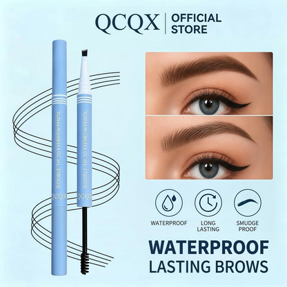 ⏳LAST DAY SALE ONLY ￡6.99!!🌿✨ Say Goodbye to Sparse, Uneven Brows – Dual-Tip 3D Microblading Eyebrow Pen for Natural, Long-Lasting Results! ✨