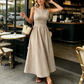 ⏳LAST DAY SALE 50% OFF!!🔥2026 NEW Plaid Tie-Waist Maxi Dress – Comfy & Flowy 🌿Your Go-To Elegant Summer Dress ✨