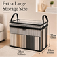 ⏳LAST DAY BUY 2 GET 1 FREE!!💕HomeVault™🇬🇧 Transparent Storage Bag – Large, Dust & Moisture-Proof with Handle✨Ultimate All-in-One Organizer for Clothes, Toys, Books, Stuffed Animals & Absolutely Everything! 🧸📚👕🧦