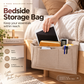 🏆Surprise Price: Only £7.99!!!🛏️💼Bedside Hanging Storage Bag‑Multi‑Pocket Bed Caddy Organizer, Felt Hanging Pouch for Dorm Bunk Bed Hold Tablet Book Phone Stationery