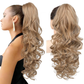 🥳2026 HOT SALE🥳💞50K+ SOLD!💜✨ 50% OFF! Clip-on Wavy Ponytail Extension – Natural big waves, tangle‑free & heat‑resistant. Instant volume in seconds! 🦚🎀