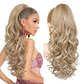 🥳2026 HOT SALE🥳💞50K+ SOLD!💜✨ 50% OFF! Clip-on Wavy Ponytail Extension – Natural big waves, tangle‑free & heat‑resistant. Instant volume in seconds! 🦚🎀