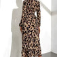 💃LAST DAY SALE 49% OFF🔥Women's Leopard Print V-Neck Long Sleeved Dress