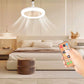 🔥Hot Sale 50% Off🔥Remote Control Aromatherapy Ceiling Fan with Light