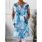 🌷Limited Time Offer 49% OFF💞Loose Knee-Length Dress with Butterfly Print