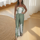 🔥 Summer Special 50% off 🌊Women’s Sexy Summer Print Loose Fit Strapless Jumpsuit💕