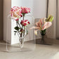 ⏳LAST DAY SALE ONLY￡7.99!!🌹🖼️ Photo Frame Shaped Clear Flower Vase – Wall-mountable & space-saving – Unique design, perfect for dried or fresh flowers – elegant home or office decor ✨