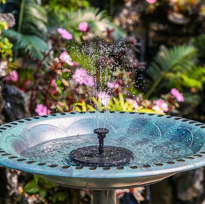 🌻LAST DAY SALE 50% OFF!!🐦️⛲Compact Solar Bird Fountain Pump – Keep Your Garden Alive!