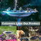 🌻LAST DAY SALE 50% OFF!!🐦️⛲Compact Solar Bird Fountain Pump – Keep Your Garden Alive!
