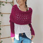 🔥Last Day Sale 49% OFF🏆️Women's Wrap Knit Shawl with Sleeves-2