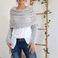 🔥Last Day Sale 49% OFF🏆️Women's Wrap Knit Shawl with Sleeves-6