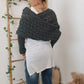 🔥Last Day Sale 49% OFF🏆️Women's Wrap Knit Shawl with Sleeves-10