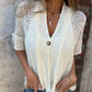 💐LAST DAY SALE 49% OFF🔥Women’s Solid One Button Knitted Top
