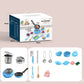 🔥HOT SALE 49% OFF🔥Children's Real Cooking Mini Kitchen Toys - 22 PCS Set💯