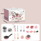 🔥HOT SALE 49% OFF🔥Children's Real Cooking Mini Kitchen Toys - 22 PCS Set💯