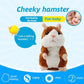 🐹 Last Day Special Price £10.99! ✨Talking Hamster Plush – repeats whatever you say, auto head-shaking, hilarious fun for kids & adults.🎁