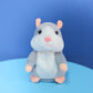 🐹 Last Day Special Price £10.99! ✨Talking Hamster Plush – repeats whatever you say, auto head-shaking, hilarious fun for kids & adults.🎁