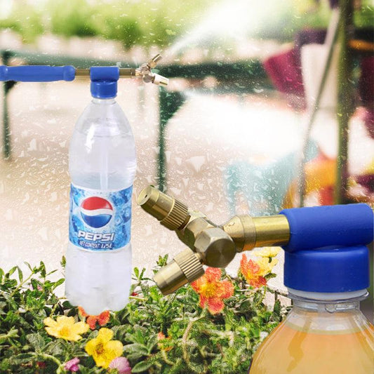 ⏳LAST DAY SALE ONLY ￡9.99!!🌿🌸  AquaFlow Double-Ended Copper Rod Manual Spray Gun – Reciprocating Air Pressure for Easy Flower Watering 💦🛠️