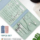 🔥HOT SALE 49% OFF✨Good-looking foldable stainless steel nail clipper set