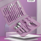 🔥HOT SALE 49% OFF✨Good-looking foldable stainless steel nail clipper set
