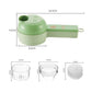 ⏳LAST DAY SALE ONLY ￡13.99!!⚡4-in-1 manual electric vegetable cutter setMultifunction cordless food processor