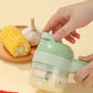 ⏳LAST DAY SALE ONLY ￡13.99!!⚡4-in-1 manual electric vegetable cutter setMultifunction cordless food processor