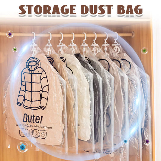 🎉LAST DAY SALE 50% OFF!!💞🧥Hanging Vacuum Storage Bags – Hanging Design for Wardrobe, Air Vacuum Compression, Waterproof Dustproof & Space-Saving 🧹✨