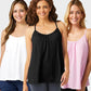 🏆LAST DAY SALE 49% OFF - Loose-fitting Tank Top With Built-in Bra