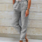 🌟LAST DAY SPECIAL PRICE: ￡12.99!!🌟Women's  Elastic Waist Cotton Linen Casual Pants