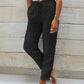 🌟LAST DAY SPECIAL PRICE: ￡12.99!!🌟Women's  Elastic Waist Cotton Linen Casual Pants