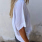 🔥BUY 3 PAY FOR 2 (Each only￡7.99!!)🔥Simple Solid Color V-Neck Half-Sleeve T-Shirt💛