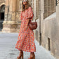 💖LAST DAY SALE 50% OFF💖Women's Elegant Puff Sleeve Floral Boho Maxi Dress👗