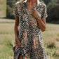 ✨LAST DAY SALE ONLY ￡13.99!!👗🌸Women's Stylish Printed Casual V-Neck Dress