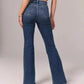 ⏰LAST DAY SPECIAL PRICE:￡17.99!!🔥Ultra High Rise Stretch Flare Jean
