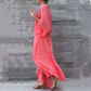 🌹Spring Promotion🌹Loose Top & Slit Wide-Leg Pants Chiffon 2-Piece Set