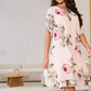 💕Spring HOT SALE 50% OFF💕Blush Petal Flow Chiffon Dress