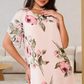 💕Spring HOT SALE 50% OFF💕Blush Petal Flow Chiffon Dress