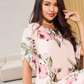 💕Spring HOT SALE 50% OFF💕Blush Petal Flow Chiffon Dress