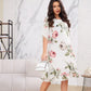 💕Spring HOT SALE 50% OFF💕Blush Petal Flow Chiffon Dress