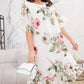💕Spring HOT SALE 50% OFF💕Blush Petal Flow Chiffon Dress