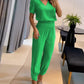 💋HOT SALE 49% OFF💋Elegant and comfortable short-sleeved two-piece set