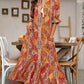⏳Limited-time 50% off⏰V-Neck Bohemian Side Split Flowy Dress👗