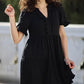 🔥2025 Summer New🌈Women's Ruffle Trim V-Neck Tiered Dress