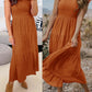 Women's Summer Casual Flutter Short Midi Dress