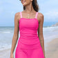 🔥Hot Sale 49% OFF💝✨Women Vintage Tummy Control Two Piece Tankini Swimsuits