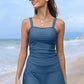 🔥Hot Sale 49% OFF💝✨Women Vintage Tummy Control Two Piece Tankini Swimsuits