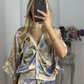 🎊2025 New Product Special Offer 🎊Women's V-Neck Top & Maxi Skirt 2-Piece Set