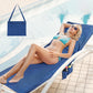 🏖️Summer Hot Sell 50% OFF🌞Sun Lounger Towel in Bag with Pockets Storage🌊