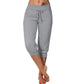 🎁Last Day 49% Off🔥Women's 2025 Ultra Soft Lounge Capri Joggers Sweatpants Athletic Yoga with Pockets (BUY 2 FREE SHIPPING!!!)