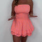 💗Summer Specials💗Casual Strapless Printed Romper